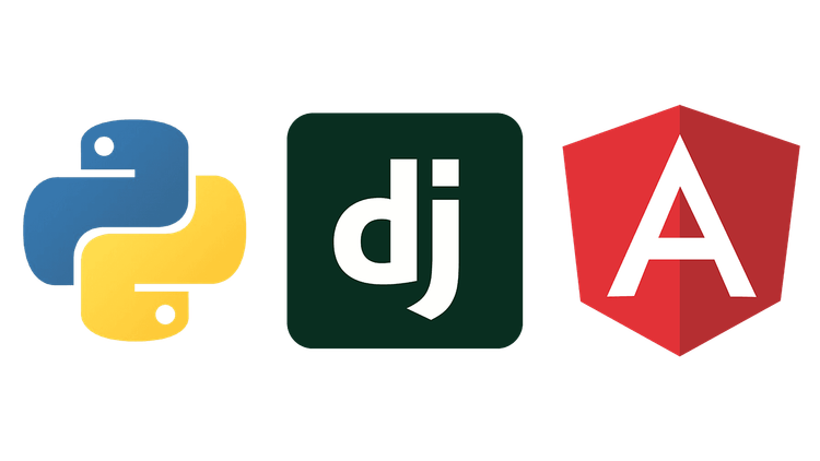 Python Django Angular Full Stack Development icon