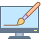 UI/UX Design + React icon
